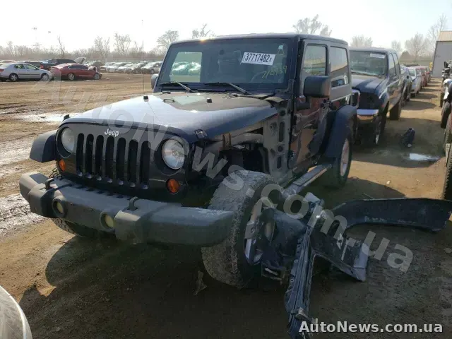 2008 Jeep Wrangler, VIN 1J4FA24119L710939, держномер АМ3387НН — фото 2 (copart)