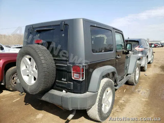2008 Jeep Wrangler, VIN 1J4FA24119L710939, держномер АМ3387НН — фото 4 (copart)