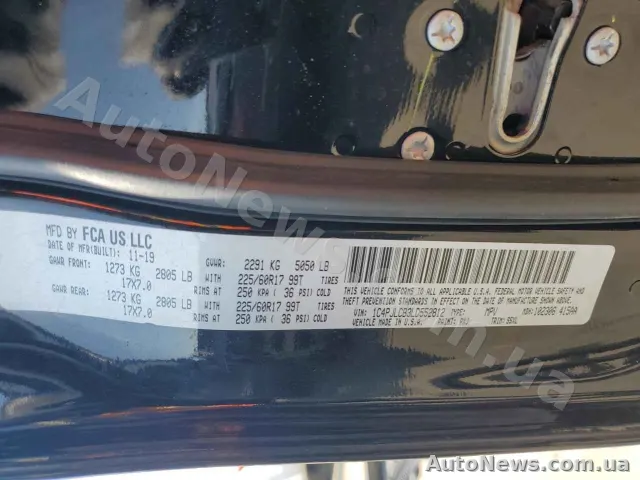 2020 Jeep Grand Cher — zdjęcie 13 (copart)