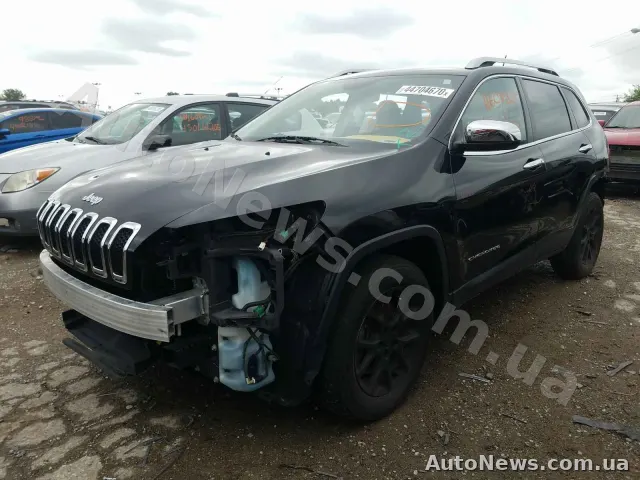 2015 Jeep Cherokee, VIN 1C4PJMCB2FW708918, nr rej. АХ2917РА — zdjęcie 2 (copart)