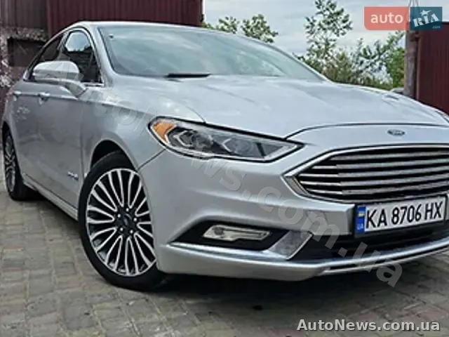 2018 Ford Fusion Hybrid, VIN 3FA6P0RU9JR214150, plate КА8706НХ — photo 2 (autoria)