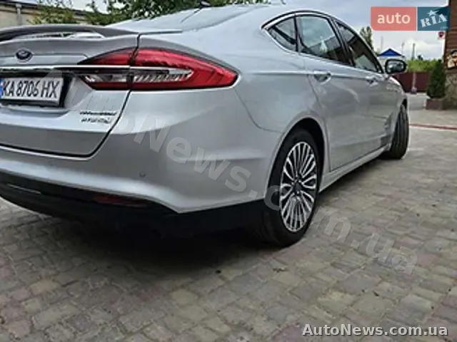 2018 Ford Fusion Hybrid, VIN 3FA6P0RU9JR214150, plate КА8706НХ — photo 3 (autoria)
