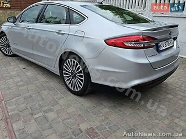 2018 Ford Fusion Hybrid, VIN 3FA6P0RU9JR214150, plate КА8706НХ — photo 4 (autoria)