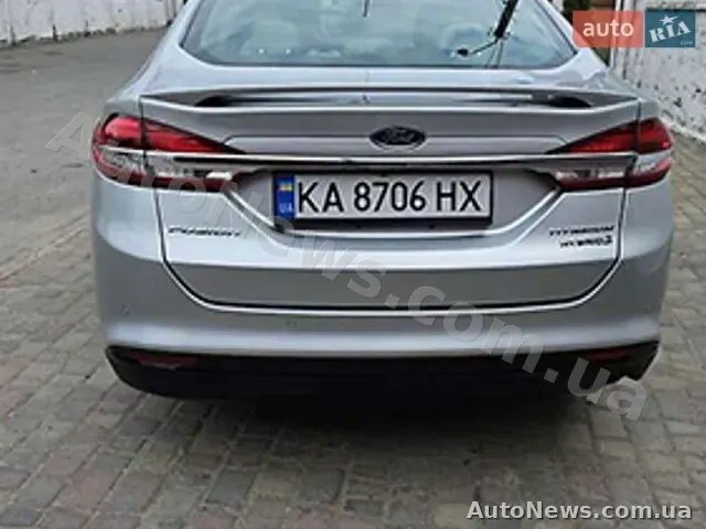 2018 Ford Fusion Hybrid, VIN 3FA6P0RU9JR214150, plate КА8706НХ — photo 5 (autoria)
