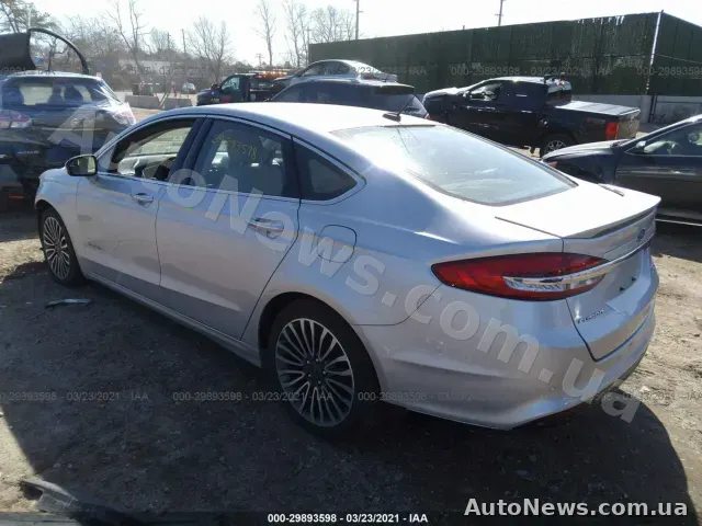 2018 Ford Fusion Hybrid, VIN 3FA6P0RU9JR214150, plate КА8706НХ — photo 3 (iaai)