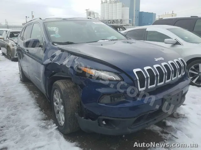 2017 Jeep Cherokee, VIN 1C4PJLLXXJD519895, nr rej. ВМ6210ЕІ — zdjęcie 1 (copart)