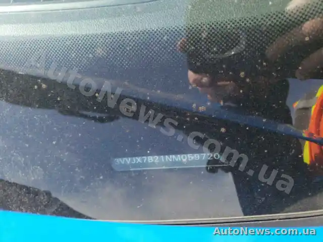 2022 Volkswagen Taos SEL, VIN 3VVJX7B21NM059720, госномер ВІ5574ІВ — фото 14 (copart)
