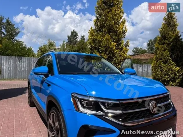 2022 Volkswagen Taos SEL, VIN 3VVJX7B21NM059720, держномер ВІ5574ІВ — фото 1 (autoria)