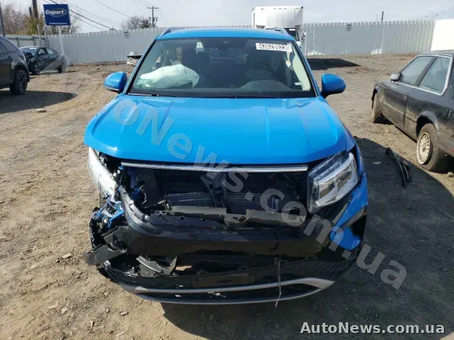 2022 Volkswagen Taos SEL, VIN 3VVJX7B21NM059720, держномер ВІ5574ІВ — фото 5 (copart)