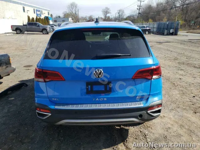2022 Volkswagen Taos SEL, VIN 3VVJX7B21NM059720, держномер ВІ5574ІВ — фото 6 (copart)