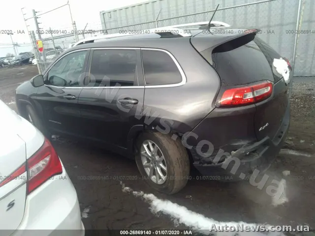 2016 Jeep Cherokee, VIN 1C4PJMCB0GW267694, госномер ВС8192КТ — фото 3 (iaai)