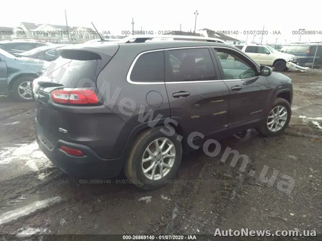 2016 Jeep Cherokee, VIN 1C4PJMCB0GW267694, госномер ВС8192КТ — фото 4 (iaai)