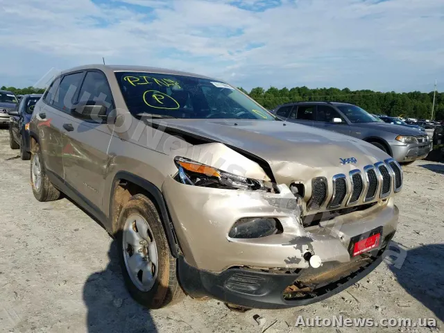 2014 Jeep Cherokee, VIN 1C4PJMAB5EW233556, держномер ВС1062ХВ — фото 1 (copart)