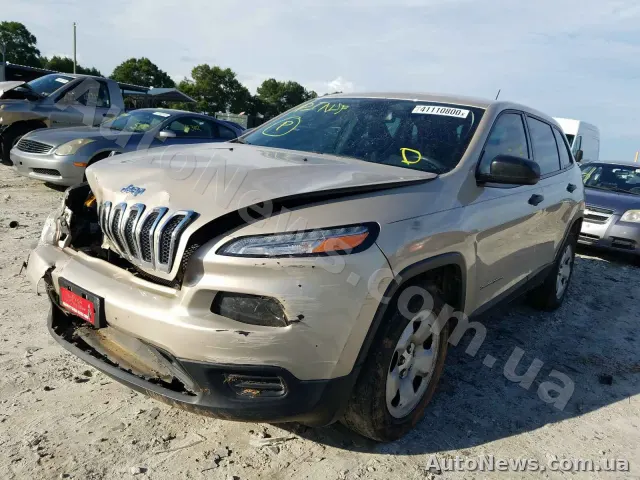 2014 Jeep Cherokee, VIN 1C4PJMAB5EW233556, держномер ВС1062ХВ — фото 2 (copart)