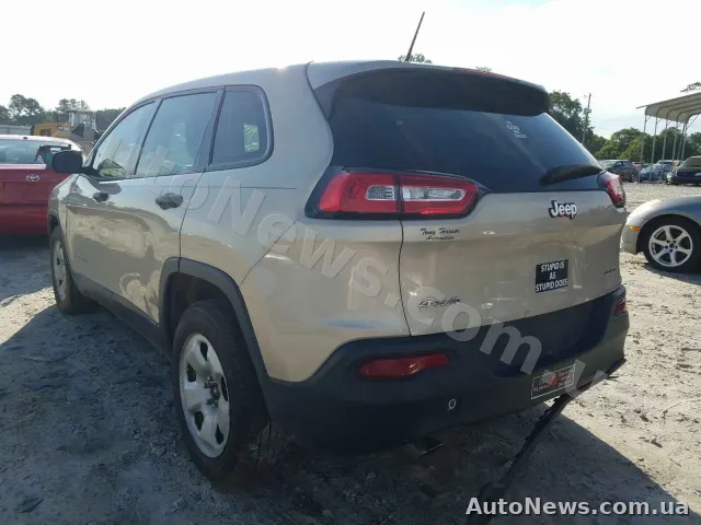 2014 Jeep Cherokee, VIN 1C4PJMAB5EW233556, держномер ВС1062ХВ — фото 3 (copart)
