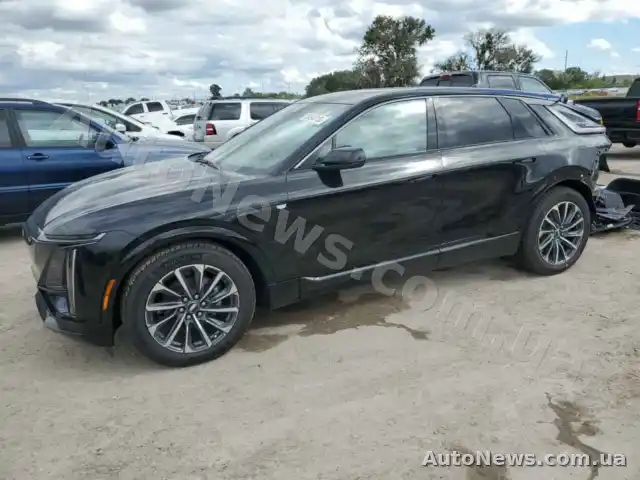 2023 Cadillac Lyriq Spor, VIN 1GYKPTRK1RZ101092 — zdjęcie 1 (copart)