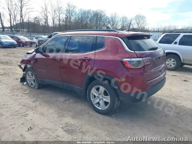 2022 Jeep Compass, VIN 3C4NJCBBXNT213485 — zdjęcie 57 (iaai)