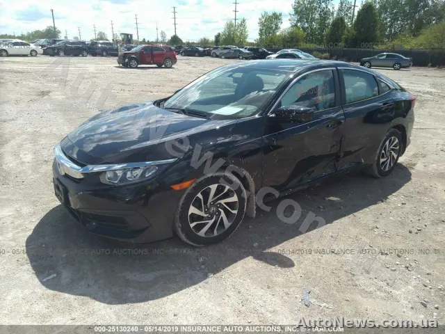 2017 Honda Civic, VIN 19XFC2F74HE034995, госномер НН5266АО — фото 2 (iaai)