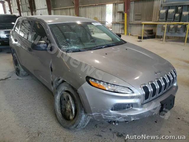 2015 Jeep Cherokee, VIN 1C4PJLAB3GW230829, nr rej. КІ8600АВ — zdjęcie 1 (copart)