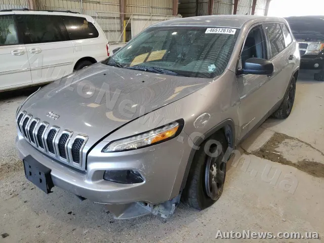 2015 Jeep Cherokee, VIN 1C4PJLAB3GW230829, nr rej. КІ8600АВ — zdjęcie 2 (copart)