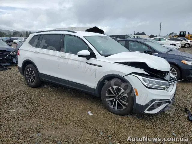 2024 Volkswagen Tiguan, VIN 3VVRB7AX4RM023217 — фото 4 (copart)