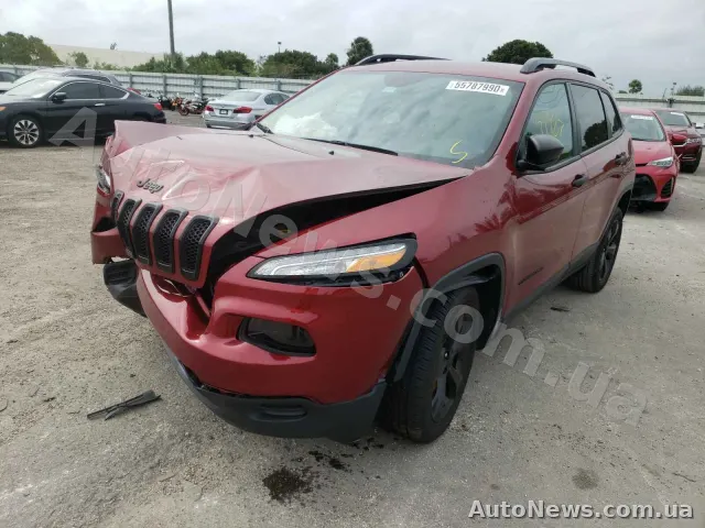 2017 Jeep Cherokee — photo 2 (copart)