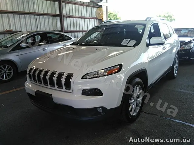 2015 Jeep Cherokee, VIN 1C4PJLCB6FW683628, госномер АС4254НІ — фото 1 (manheim)