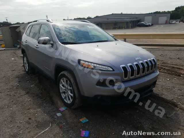 2017 Jeep Cherokee, VIN 1C4PJLLB7JD518563, nr rej. ВІ5670ІР — zdjęcie 1 (copart)