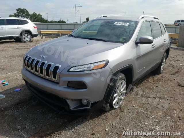 2017 Jeep Cherokee, VIN 1C4PJLLB7JD518563, nr rej. ВІ5670ІР — zdjęcie 2 (copart)