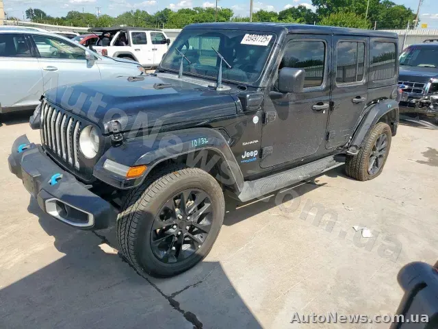 2022 Jeep Wrangler, VIN 1C4JJXP63NW177974, держномер НН3480АМ — фото 1 (copart)