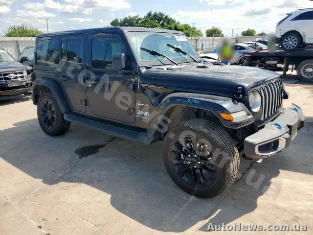 2022 Jeep Wrangler, VIN 1C4JJXP63NW177974, держномер НН3480АМ — фото 4 (copart)