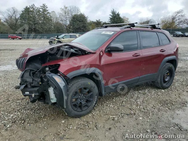 2019 Jeep Cherokee, VIN 1C4PJMBX1KD456128, госномер АР3421КН — фото 1 (copart)