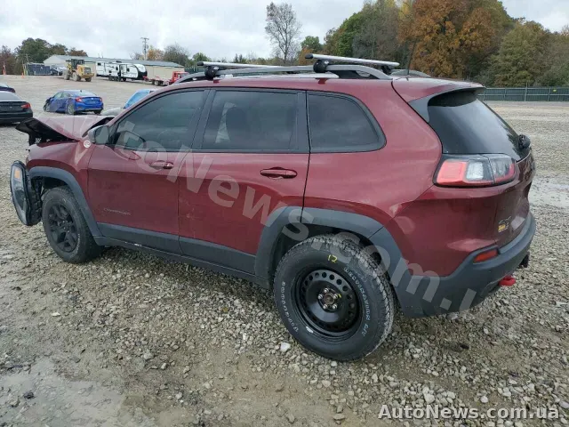 2019 Jeep Cherokee, VIN 1C4PJMBX1KD456128, госномер АР3421КН — фото 2 (copart)