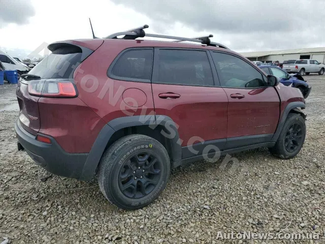 2019 Jeep Cherokee, VIN 1C4PJMBX1KD456128, госномер АР3421КН — фото 3 (copart)