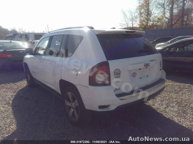 2016 Jeep Compass, VIN 1C4NJDEB7GD814105, nr rej. КА0604ІО — zdjęcie 3 (iaai)