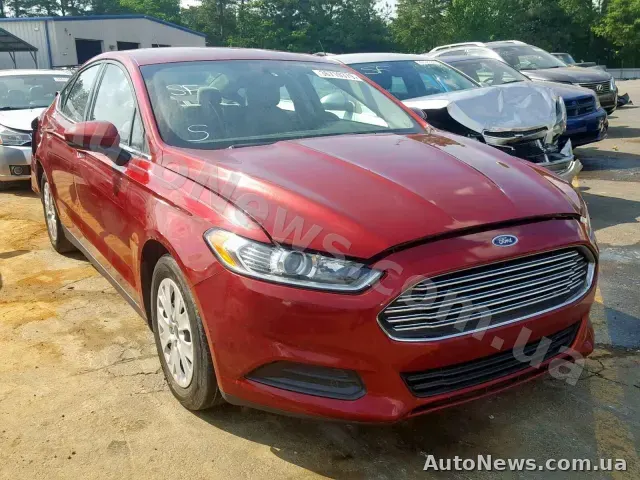 2014 Ford Fusion, VIN 1FA6P0G74E5379982, держномер ВН0841ОО — фото 1 (copart)