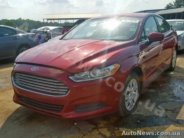 2014 Ford Fusion, VIN 1FA6P0G74E5379982, держномер ВН0841ОО — фото 2 (copart)
