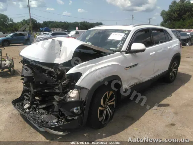 2021 Volkswagen Atlas Cross Sport, VIN 1V2TE2CA2MC215462, держномер АХ3367ОС — фото 19 (iaai)