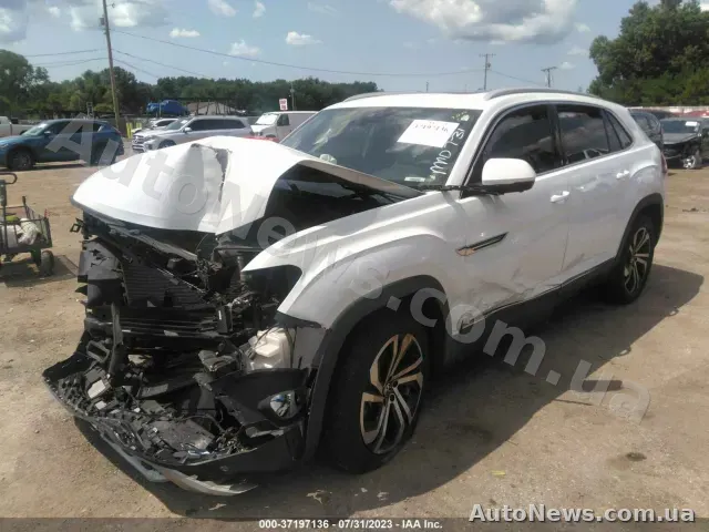 2021 Volkswagen Atlas Cross Sport, VIN 1V2TE2CA2MC215462, держномер АХ3367ОС — фото 53 (iaai)