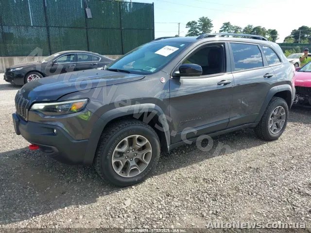 2022 Jeep Cherokee, VIN 1C4PJMBX7ND546193, nr rej. АХ3021СХ — zdjęcie 2 (iaai)