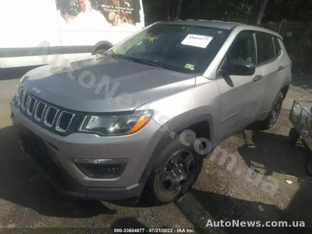 2018 Jeep Compass, VIN 3C4NJCAB5JT465978, госномер КА4973ІО — фото 2 (iaai)