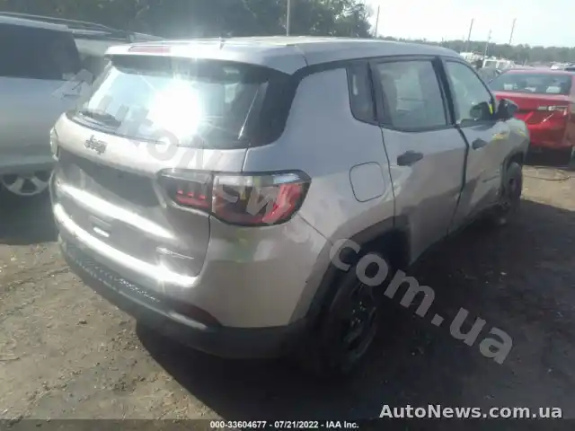 2018 Jeep Compass, VIN 3C4NJCAB5JT465978, госномер КА4973ІО — фото 4 (iaai)