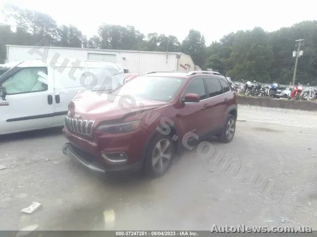 2018 Jeep Cherokee, VIN 1C4PJLDB9KD243424, госномер ВМ2917ЕІ — фото 2 (iaai)