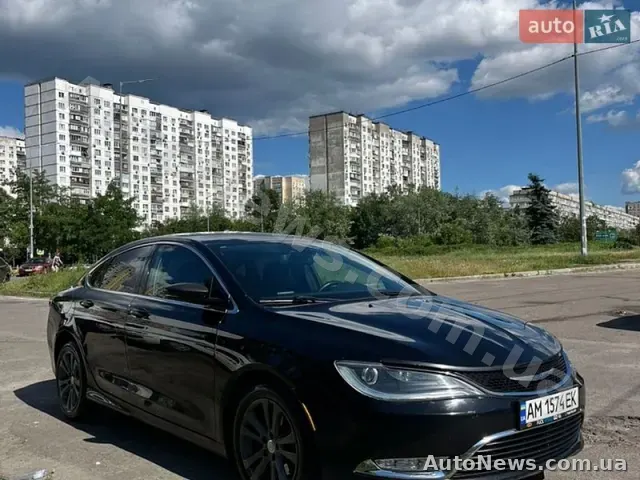 2015 Chrysler 200, VIN 1C3CCCABXFN697358, госномер АМ1574ЕК — фото 3 (autoria)
