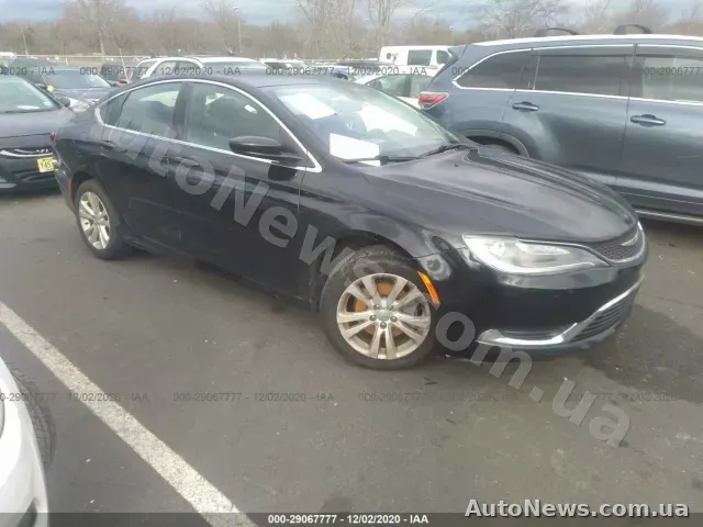 2015 Chrysler 200, VIN 1C3CCCABXFN697358, госномер АМ1574ЕК — фото 1 (iaai)