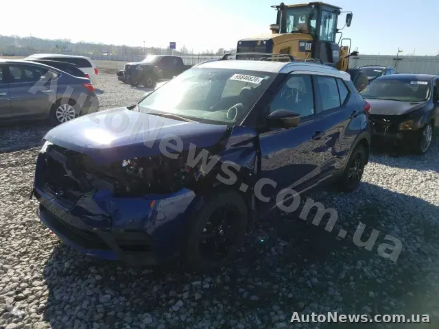 2019 Nissan Kicks, VIN 3N1CP5CU7KL507569, госномер КА1403РС — фото 2 (copart)