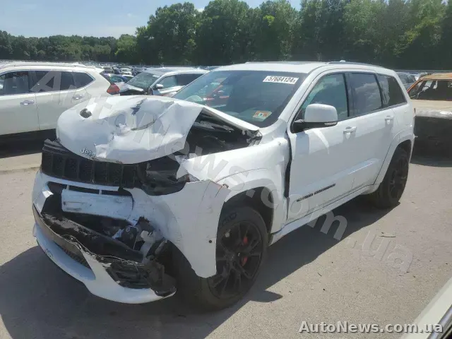 2017 Jeep Grand Cher, VIN 1C4RJFDJ7HC738236, plate КА5425ТА — photo 1 (copart)