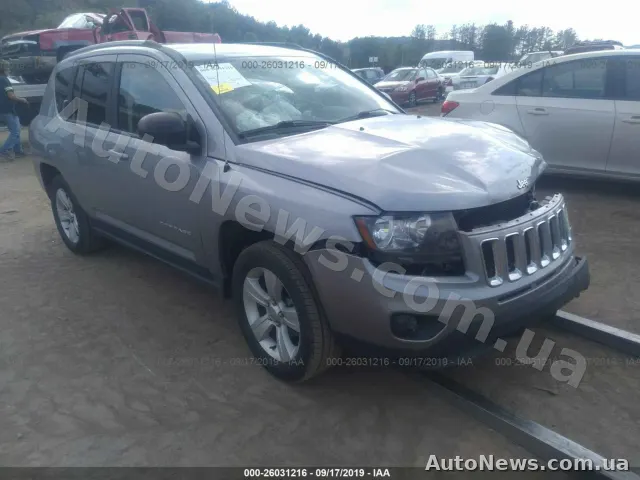 2015 Jeep Compass, VIN 1C4NJDBB8FD282995, plate АТ0789СО — photo 1 (iaai)