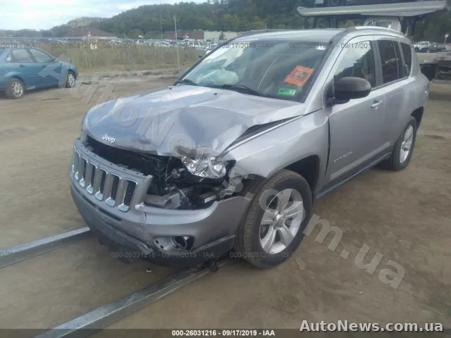 2015 Jeep Compass, VIN 1C4NJDBB8FD282995, plate АТ0789СО — photo 2 (iaai)