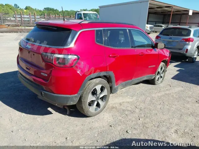 2017 Jeep NEW Compass, VIN 3C4NJDBBXHT666614, plate КА3306ТС — photo 4 (iaai)